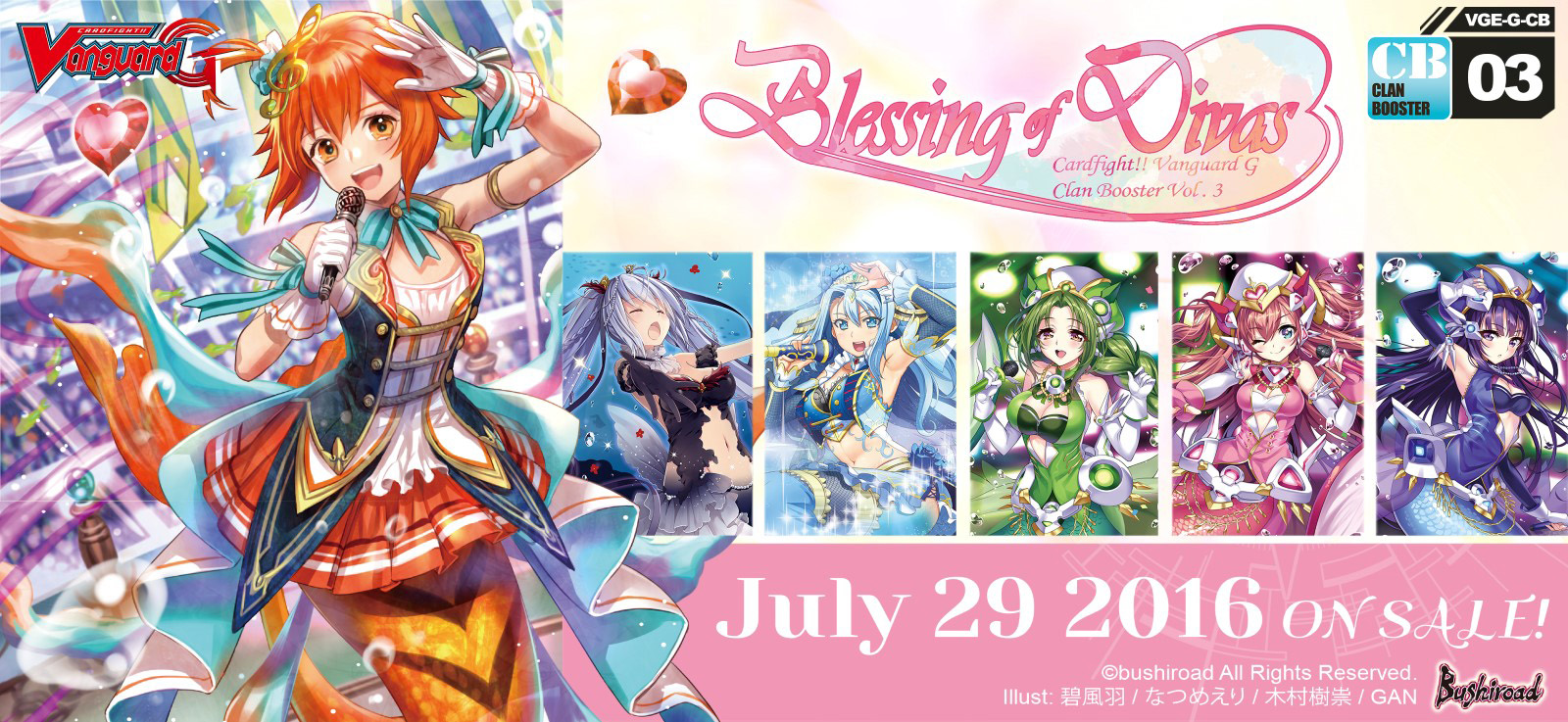 Boosters G-CB03 - Blessing of Divas