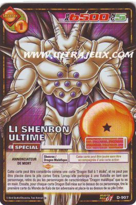 Carte dragon ball z serie 10