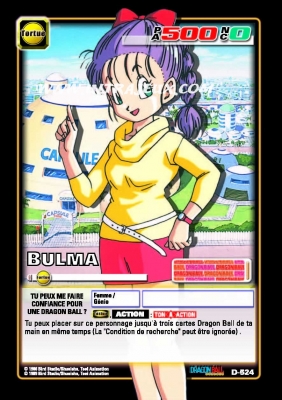 Bulma de l'�dition S�rie 6