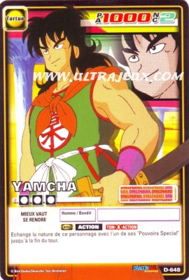 Yamcha de l'�dition S�rie 7