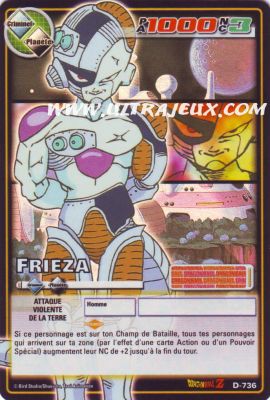 Frieza de l'�dition S�rie 8