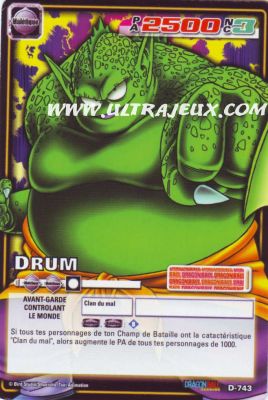 Drum de l'�dition S�rie 8