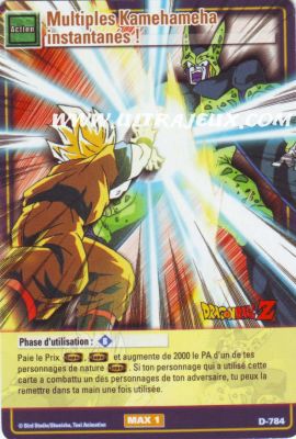 Multiple Kamehameha Instantan�s de l'�dition S�rie 8