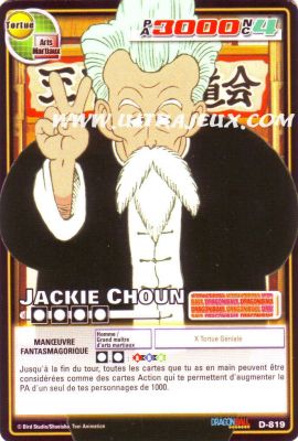 Jackie Choun de l'�dition S�rie 8