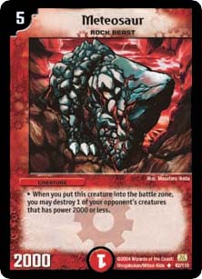 Meteosaur de l'�dition Base Set