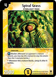 Spiral Grass de l'�dition Evo Crushinators of Doom