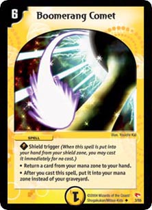 Boomerang Comet de l'�dition Rampage of the Super Warriors