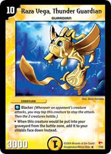 Raza Vega, Thunder Guardian de l'�dition Rampage of the Super Warriors