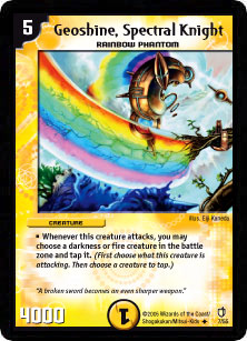 Geoshine, Spectral Knight de l'�dition Thundercharge of Ultra Destruction