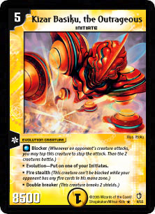 Kizar Basiku, the Outrageous de l'�dition Thundercharge of Ultra Destruction