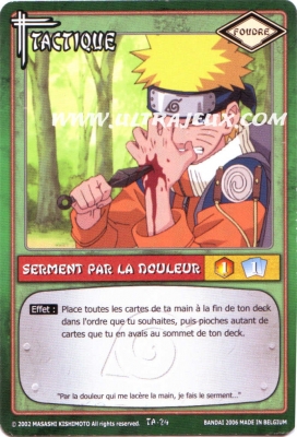 Serment par la douleur de l'�dition S�rie 1