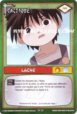 Lache de l'�dition S�rie 1