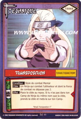 Transposition de l'�dition S�rie 1