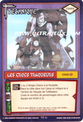 Les Crocs traqueurs de l'�dition S�rie 1