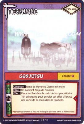 Genjutsu de l'�dition S�rie 1