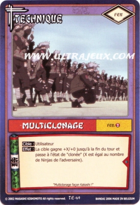 Multiclonage de l'�dition S�rie 1