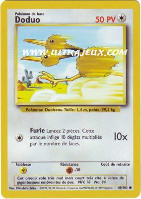 Doduo de l'�dition Set de Base