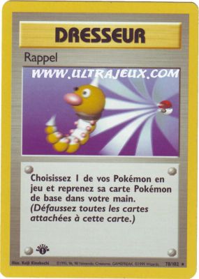 Rappel de l'�dition Set de Base