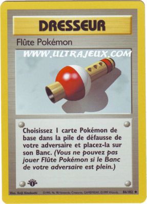 Fl�te Pok�mon de l'�dition Set de Base