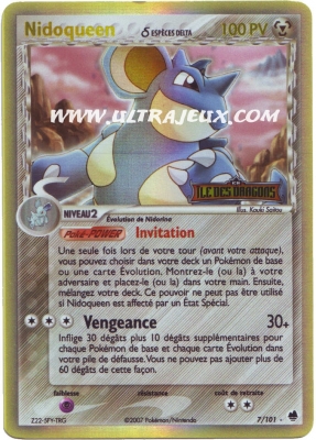 Nidoqueen de l'�dition EX : Ile des Dragons