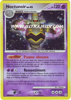 Noctunoir de l'�dition Diamant et Perle