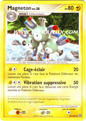 Magneton Niv.38 de l'�dition Diamant et Perle : Temp�te