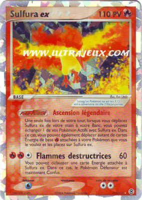 Carte pokemon sulfura