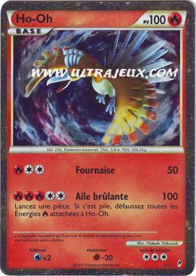 Carte pokemon ho oh legende