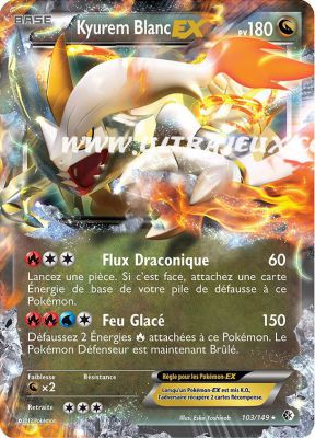 Carte pokemon kyurem