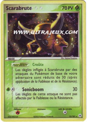 Scarabrute de l'�dition EX : L�gendes Oubli�es