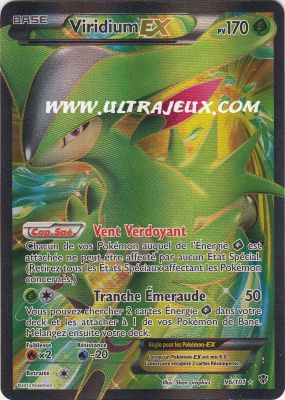 Carte pokemon viridium ex