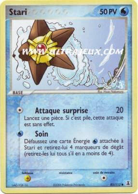 Stari de l'�dition EX : Esp�ces Delta