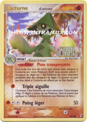 Cacturne de l'�dition EX : Gardiens de Cristal