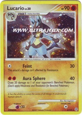 Lucario de l'�dition Diamond & Pearl