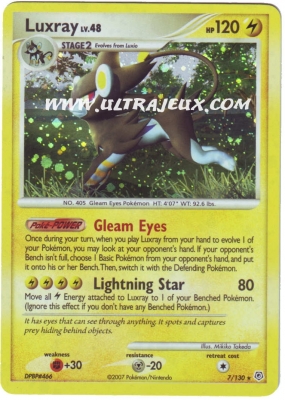 Luxray de l'�dition Diamond & Pearl