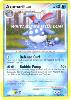 Azumarill de l'�dition Diamond & Pearl