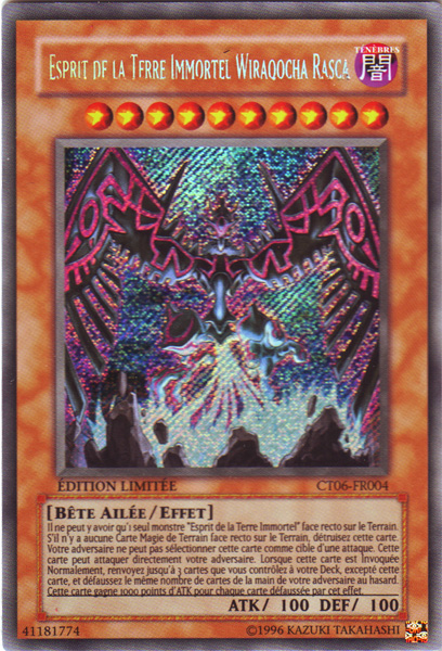 Carte yu gi oh esprit de la terre immortel