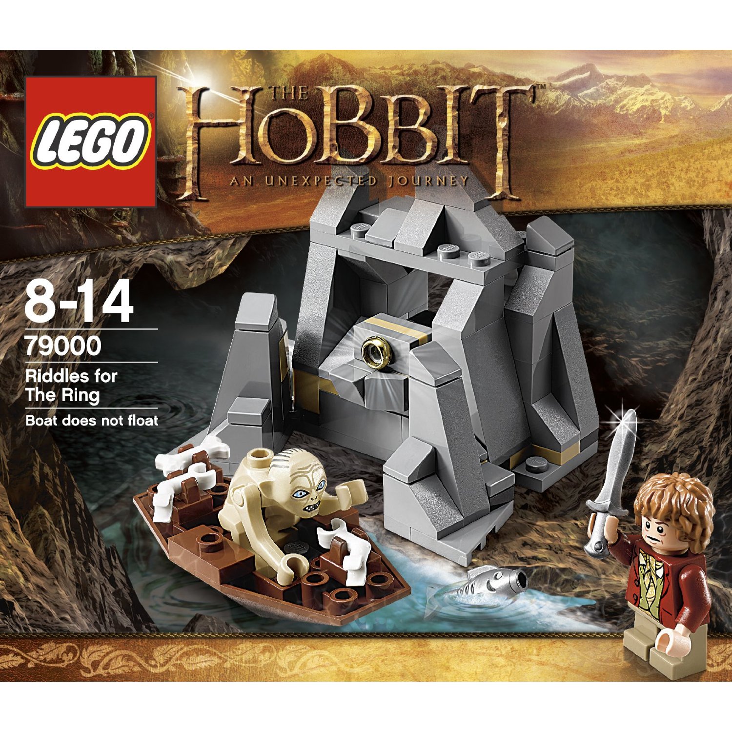 UltraJeux Le Seigneur des Anneaux 79000 Le Hobbit Les Énigmes Pour L
