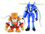 Jouets & Figurines Yu-Gi-Oh! Pack De 2 Figurine 7 Cm - Robot Guerrier & Robot Synchronique