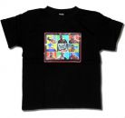 T Shirt Slam Attax All Stars Animated Noir & Couleur 8/10 Ans