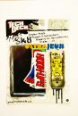 Finger Skate Tech Deck 1 Finger Skate + Stickers Hook-ups
