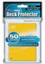 Prot�ges Cartes  Deck Protector Dos Jaune