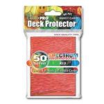 Prot�ges Cartes Format JAP  Ultra Pro - Dos Spectrum Rouge