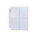 Feuilles de classeur  Lot De 10 Feuilles De Classeur Ultrapro 4 Cases