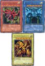  Yu-Gi-Oh! Top Pack "gba" Anglais De 3 Cartes Promos - Slifer, Obelisk, Ra (les 3 Dieux Egyptiens)