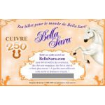 Tickets Bella Sara Ticket Bella Sara Fleurs Du Soleil - Cuivre