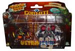 Blisters s�rie 2 Gormiti Elemental Fusion - 2 Figurines Volcan / Air