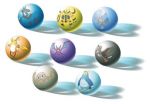 Pack 8 billes Pok�mon S�rie 4