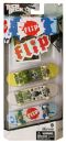 Coffrets de Finger Skate Tech Deck 3 Finger Skate + Stickers Flip