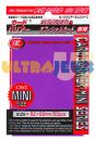 Prot�ges Cartes Format JAP Yu-Gi-Oh! Kmc - Mini Metal Purple ( Violet )